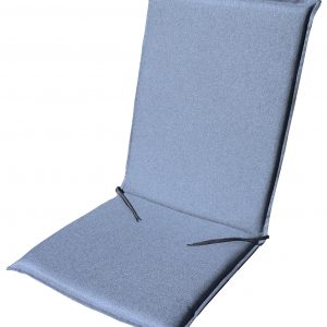 Pernă scaun Rino, 106x45x4 cm, albastră